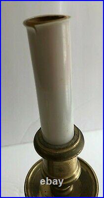 Vintage Frederick Cooper Bouillotte Style. Candlestick Style. Table/ Desk lamp