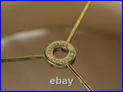 Vintage Frederick Cooper Lion Head Hammered Style Accent Lamp With Shade