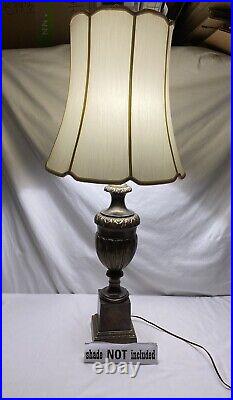 Vintage Frederick Cooper Solid Brass Table Lamp #67