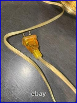 Vintage French Bouillotte 3 candle arm Brass Table Lamp 3' Tall Vintage French Bouillotte 3 candle arm Brass Table Lamp 3' Tall