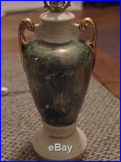 Vintage George and Martha Washington Porcelain Handpainted Table Lamp