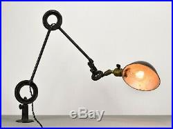 Vintage Germac spring-tension industrial desk lamp, late 1920s or early 1930s