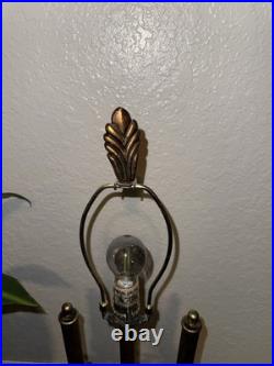 Vintage Gold Candelabra Style Table Lamp- Hollywood Regency MCM Vintage Gold Candelabra Style Table Lamp- Hollywood Regency MCM