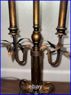 Vintage Gold Candelabra Style Table Lamp- Hollywood Regency MCM Vintage Gold Candelabra Style Table Lamp- Hollywood Regency MCM