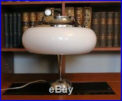 Vintage Guzzini Table Lamp/Meblo For Guzzini /Space Age UFO Lamp/1970s