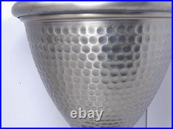 Vintage Hammered Brass Table Lamp 29 Tall Urn Style Hollywood Regency Tradition