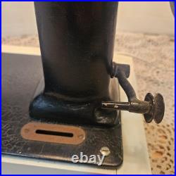 Vintage Heavy 25 lb Table Lamp 28 Tall Working Sturdy Metal Statement Decor