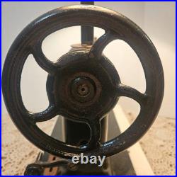 Vintage Heavy 25 lb Table Lamp 28 Tall Working Sturdy Metal Statement Decor