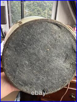 Vintage Hollywood Regency Table Lamp Ornate Unique Rams Head Horns Claws Floral