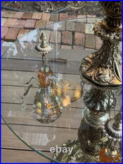 Vintage Hollywood Regency Table Lamp/floor Lamp In Pristine Condition