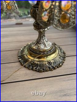 Vintage Hollywood Regency Table Lamp/floor Lamp In Pristine Condition Vintage Hollywood Regency Table Lamp/floor Lamp In Pristine Condition