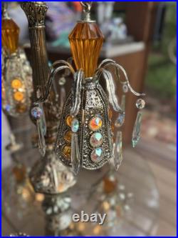 Vintage Hollywood Regency Table Lamp/floor Lamp In Pristine Condition