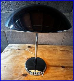 Vintage Ikea Chrome Mushroom Lamp 1980's