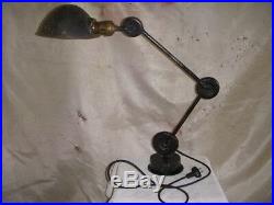 Vintage Industrial Edon Articulated Task Lamp Steampunk Machine Age