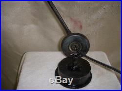Vintage Industrial Edon Articulated Task Lamp Steampunk Machine Age