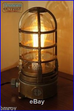 Vintage Industrial Explosion Proof Touch Desk Lamp Steampunk Light Bronze
