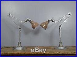 Vintage Industrial Mek Elek Machinist Lamps Lights Table Desk Floor Antique