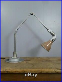 Vintage Industrial Mek Elek Machinist Lamps Lights Table Desk Floor Antique