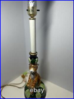 Vintage Jaguar Table Lamp