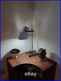 Vintage Koch And Lowy Mid-century Modern Industrial Table Lamp E. A