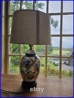 Vintage Large Asian Table Lamp