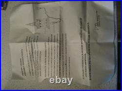 Vintage Lite Source Tiffany Stained Glass Church Table Lamp Decoration