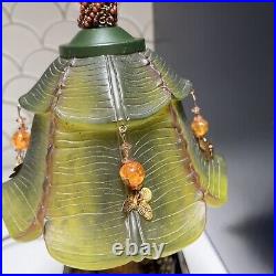 Vintage Luxurious King Frog Table Lamp