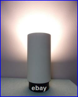 Vintage MCM Gerald Thurston White Canister Up Lamp by Lightolier EXCELLENT