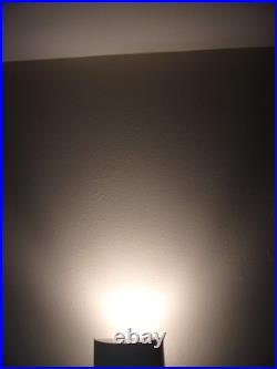 Vintage MCM Gerald Thurston White Canister Up Lamp by Lightolier EXCELLENT