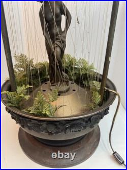 Vintage MCM Goddess Mineral Oil Rain Lamp 30 Table Top/Hanging