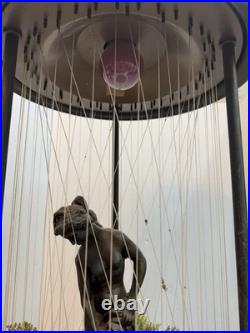 Vintage MCM Goddess Mineral Oil Rain Lamp 30 Table Top/Hanging