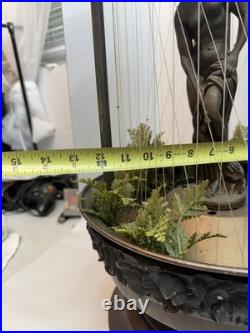 Vintage MCM Goddess Mineral Oil Rain Lamp 30 Table Top/Hanging