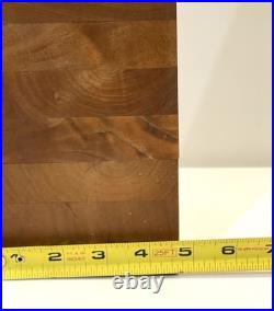 Vintage MCM Jane & Gordon Martz Stacked Walnut Table Lamp