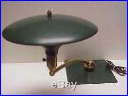 Vintage M. G. Wheeler Sight Light Flying Saucer Table Lamp Mid Century Modern