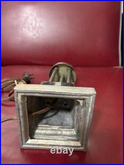 Vintage Machine Age Deco Table Lamp Pattyn Walter Von Nessen Style Parts As Is