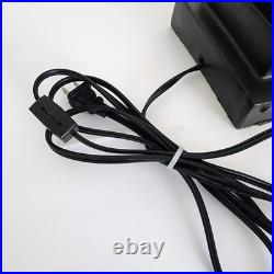 Vintage Max Le Verrier Reproduction Art Deco Female Sculpture Holding Globe Lamp