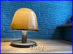 Vintage Meblo Guzzini Kuala Space Age Table Lamp Mid Century Design Mushroom