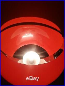 Vintage Meblo Table Lamp By Harvey Guzzini/ Original Mid Century /UFO Lamp/1960s