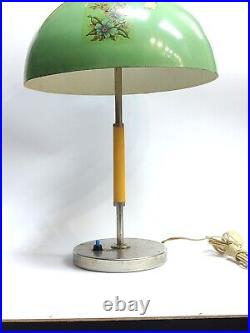 Vintage Metal Industrial Table Lamp Made in the USSR