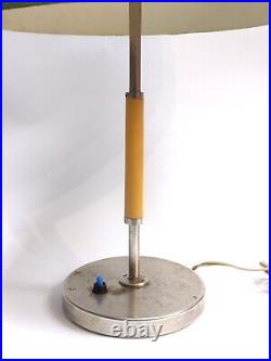 Vintage Metal Industrial Table Lamp Made in the USSR