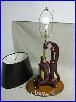 Vintage Metal Pipe Faucet Table/Desk Lamp