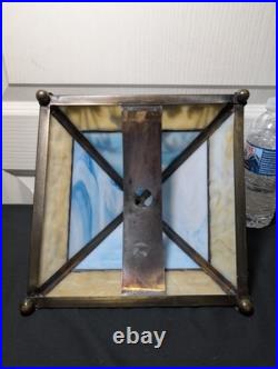 Vintage Meyda Camel Pyramid Mission-Stained Glass Table lamp Vintage Meyda Camel Pyramid Mission-Stained Glass Table lamp