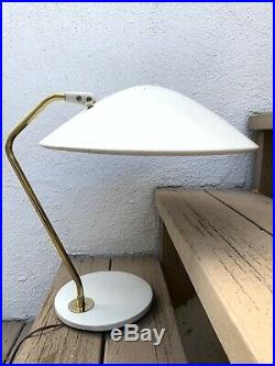 Vintage Mid Century Gerald Thurston Lightolier Table Lamp Works MCM