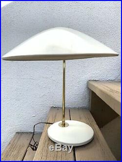 Vintage Mid Century Gerald Thurston Lightolier Table Lamp Works MCM