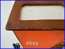 Vintage Mid Century Japanese 1950s Geisha Diorama Table Lamp Working