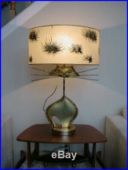 Vintage Mid Century Modern Brutalist Cat Sculpture Lamp Majestic and Cool