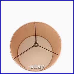 Vintage Mid-Century Turquoise Ceramic Table Lamp with Shade 1950s MCM Cabin Find