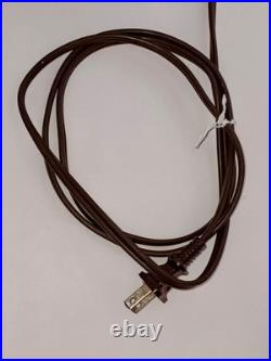 Vintage Mid-Century Turquoise Ceramic Table Lamp with Shade 1950s MCM Cabin Find