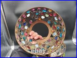 Vintage Moroccan Sphere Gem Table Lamp