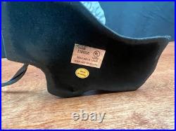 Vintage Mushroom Stained Glass Table Light Lamp Tiffany Style